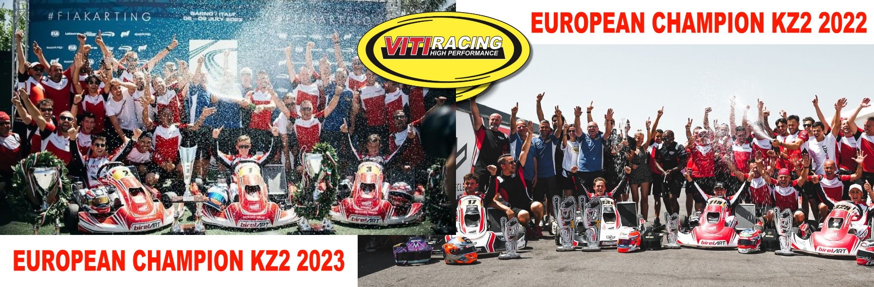 VITI RACING GROUP EUROPEAN CHAMPION KZ2 2022 2023